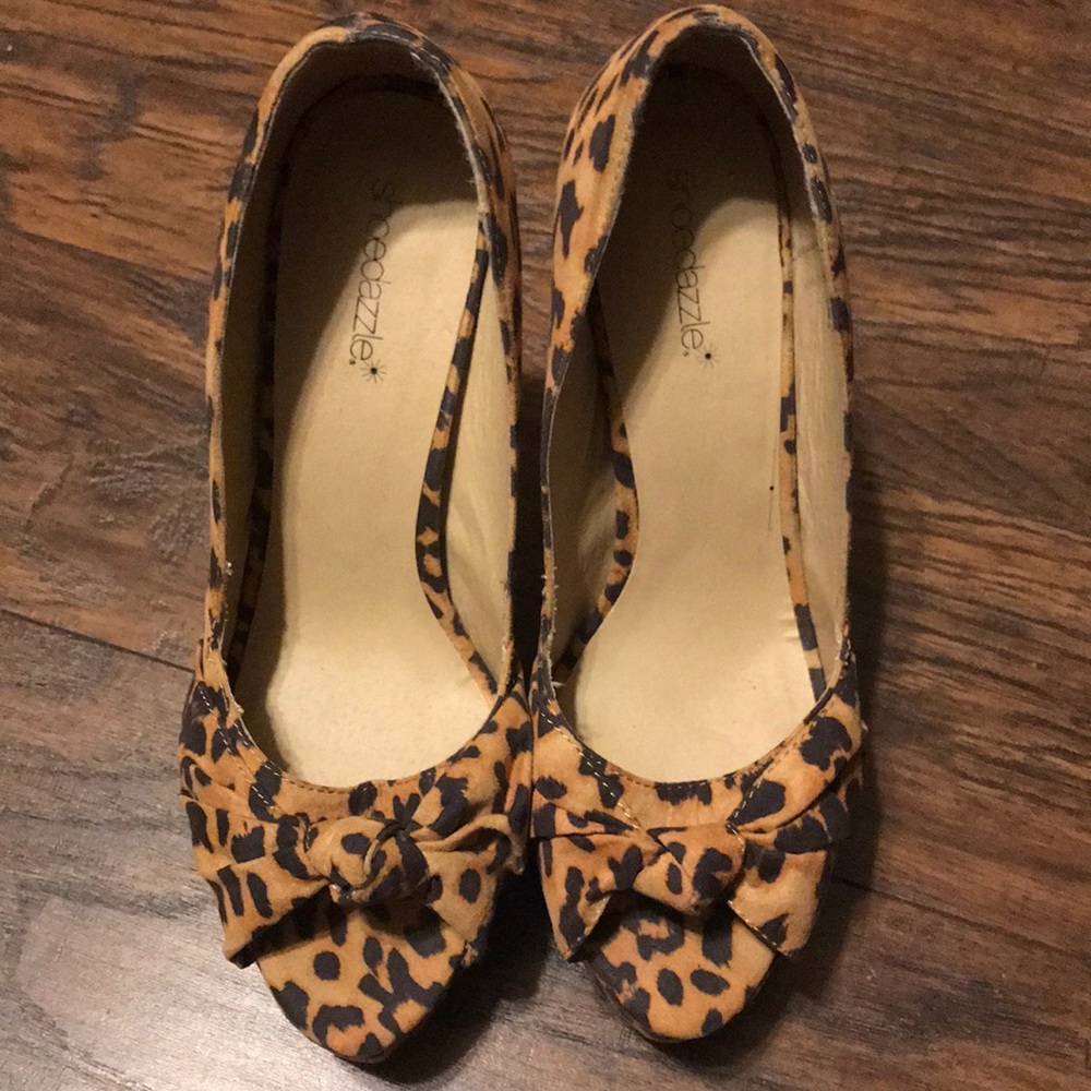Leopard Heels